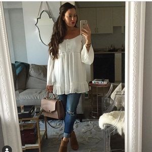 Mendocino off the shoulder boho top